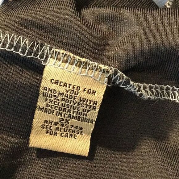 Oleg Cassini Sport Jacket Vintage Blue Hoodie Track Athletic Top Size 2X - Picture 10 of 14